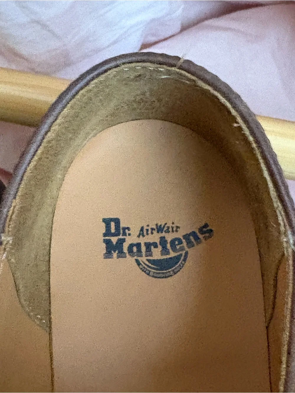 Dr. Martens Tan Leather Mary Jane Shoe - Picture 4 of 6